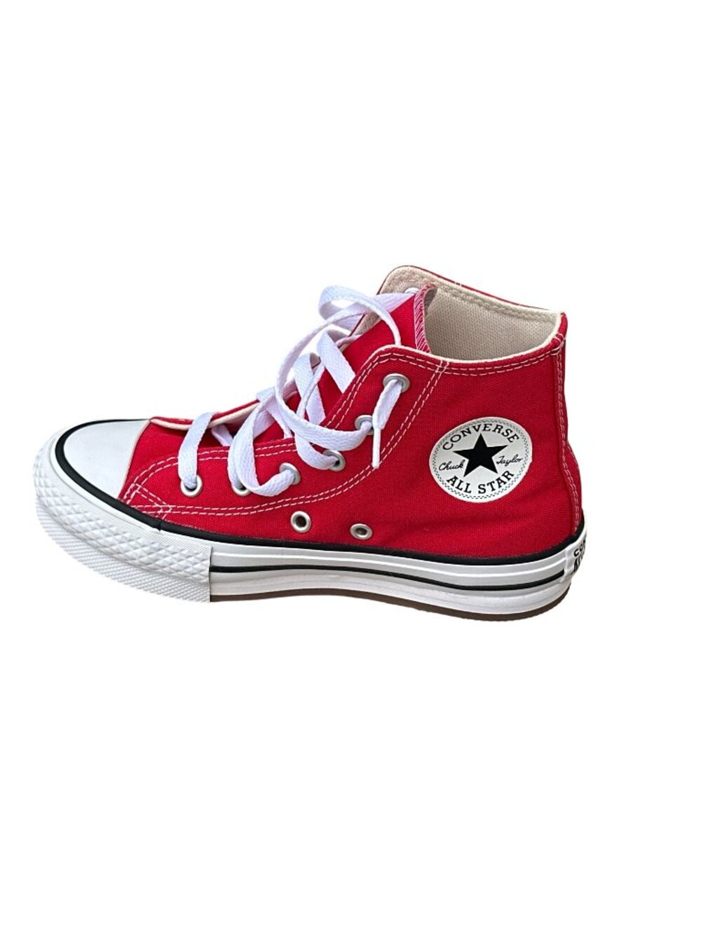 Converse Youth Chuck Taylor All Stars Size 1 Youth Trendy Red High Top Sneakers